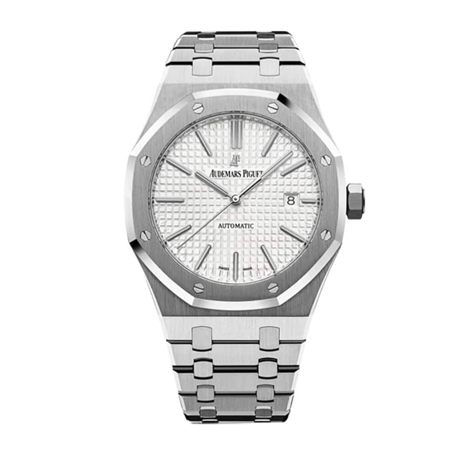 udemars-piguet-royal-oak-selfwinding-replica-1-1 Audemars Piguet Royal Oak 15403IP.OO.1220IP.01 "Silver Dial" 1:1 Clone Edition - Image 1