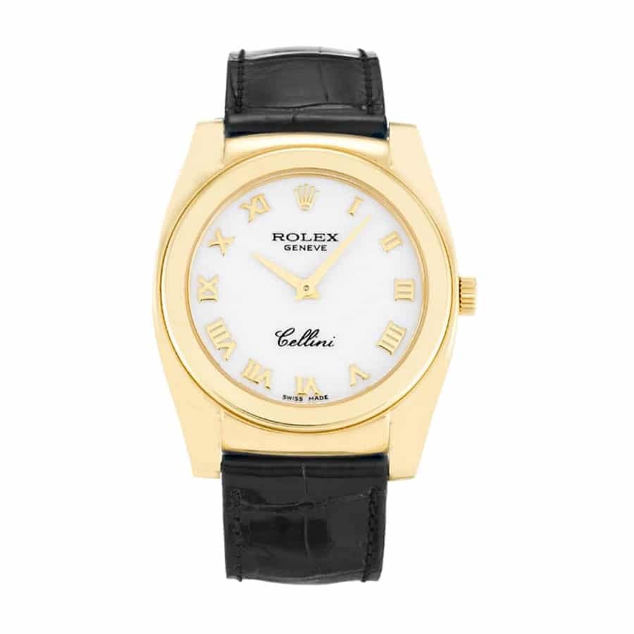 rolex-cellini-yellow-gold-white-5320-8 Rolex Cellini 5320/8 Geneve "White Dial" Precision Replica Edition - Image 1