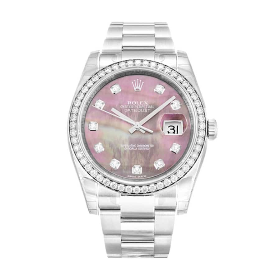 rolex-datejust-diamond-bezel-replica-1 Rolex Datejust 116244 "Diamond Bezel" Masterpiece Replica - Image 1