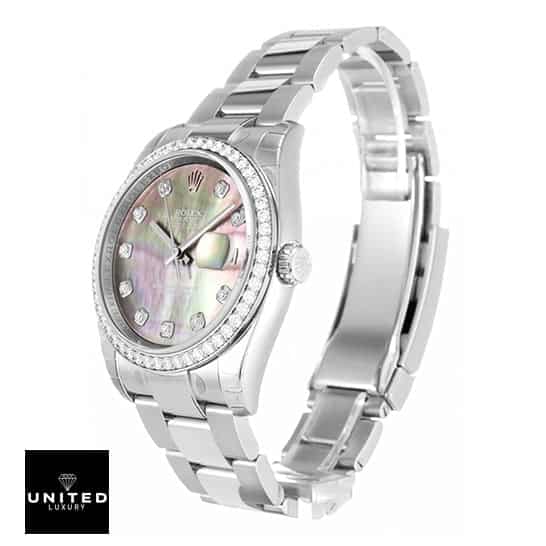 Rolex Datejust 116244 "Diamond Bezel" Masterpiece Replica rolex datejust pink dial replica Rolex Datejust 116244 Gem-Set Bezel Replica
