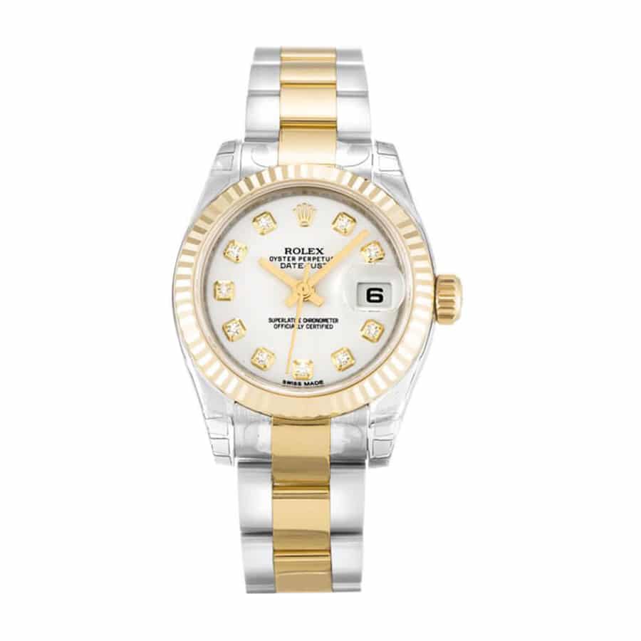 rolex-datejust-yellow-gold-diamond-179173 Rolex Datejust 179173 "Yellow Gold Diamond" Pro Clone 1:1 - Image 1