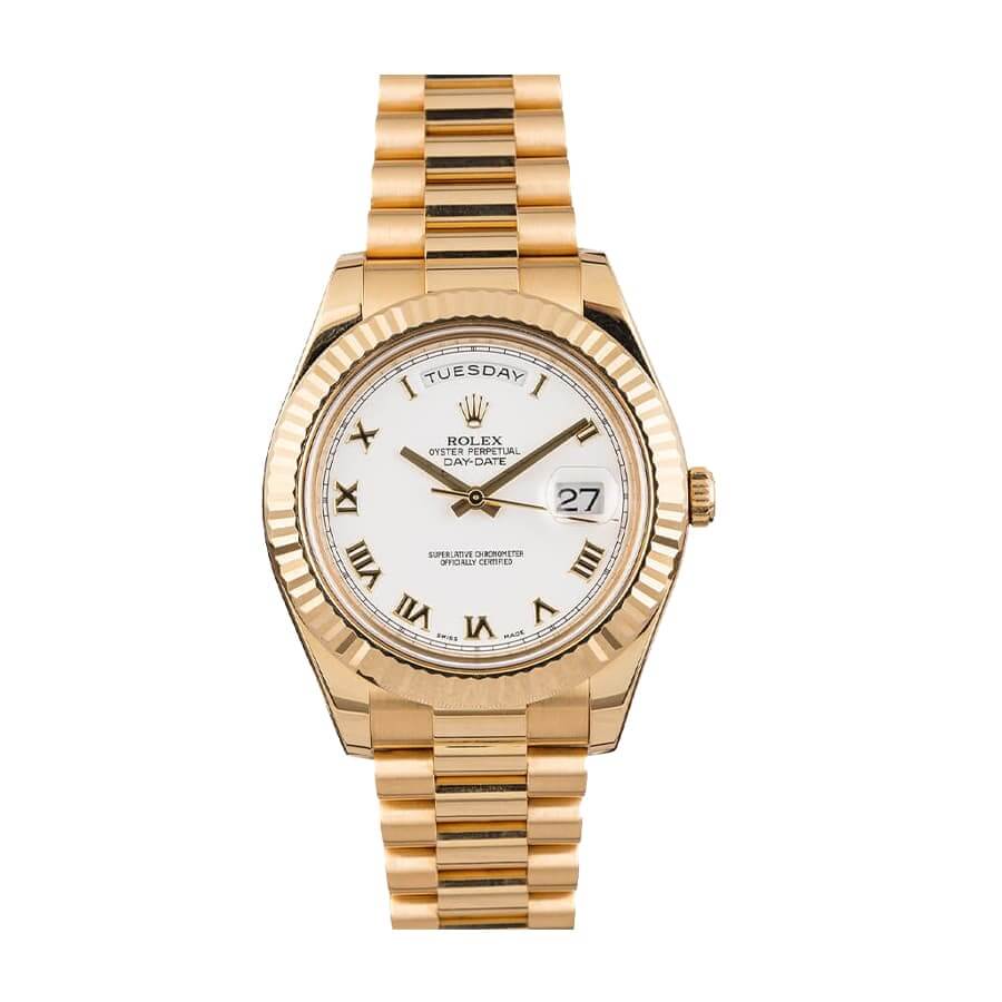 rolex-day-date-roman-dial-118235-replica-1 Rolex Day-Date 118235F-0024 President Rose Gold Roman Dial Ultra Fine Replica - Image 1