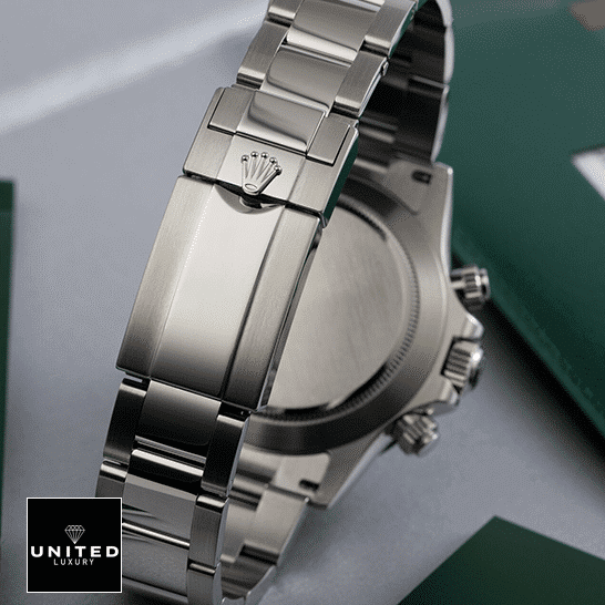 Rolex Daytona 116500LN-0001 "Ceramic Bezel" Supreme Replica Edition rolex daytona ceramic bezel white dial 116500ln 0001 oyster man dial Rolex Daytona 116500ln-0001 Oyster Bracelet Fold Clasp on the Rolex Logo Replica