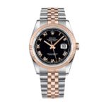 Rolex Datejust 126231-0085 "Black Roman" Precision Clone