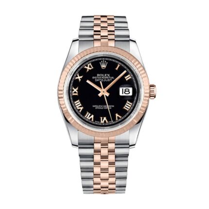 Rolex Datejust 126231-0085 "Black Roman" Precision Clone