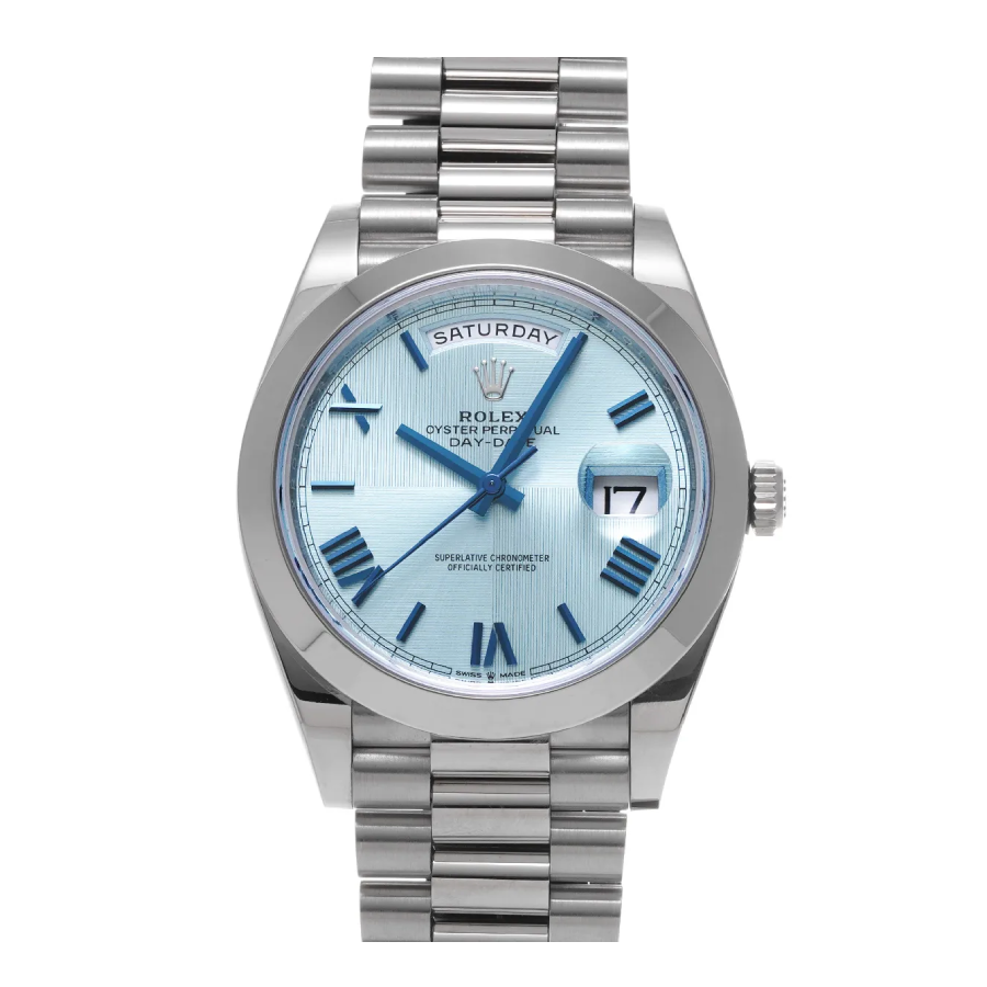 Rolex-Roman-Numerals-Replica Rolex Day-Date 228206 "Roman Numerals" Handcrafted Clone Quality - Image 1