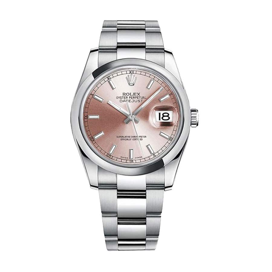 rolex-datejust-116200-36mm-steel-automatic-champagne-silver Rolex Datejust 116200-0079 Exclusive Clone Edition - Image 1
