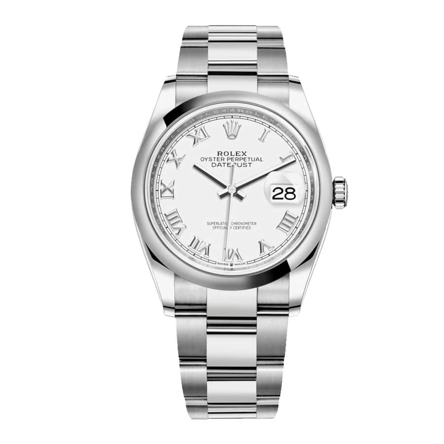 rolex-datejust-126200-steel-white-dial2 Rolex Datejust 126200-0008 White Dial Swiss Super Clone - Image 1
