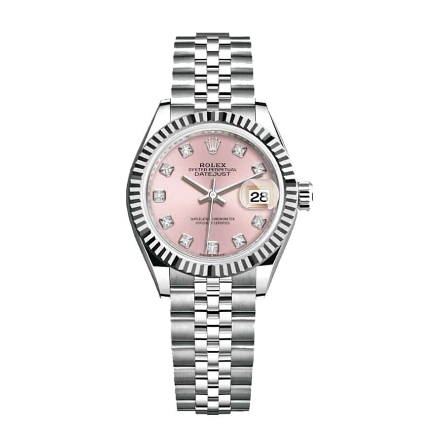 rolex-datejust-279174-28mm-steel-pink-dial Rolex Lady-Datejust 279174-0003 Pink Dial Ultra Clone 1:1 - Image 1