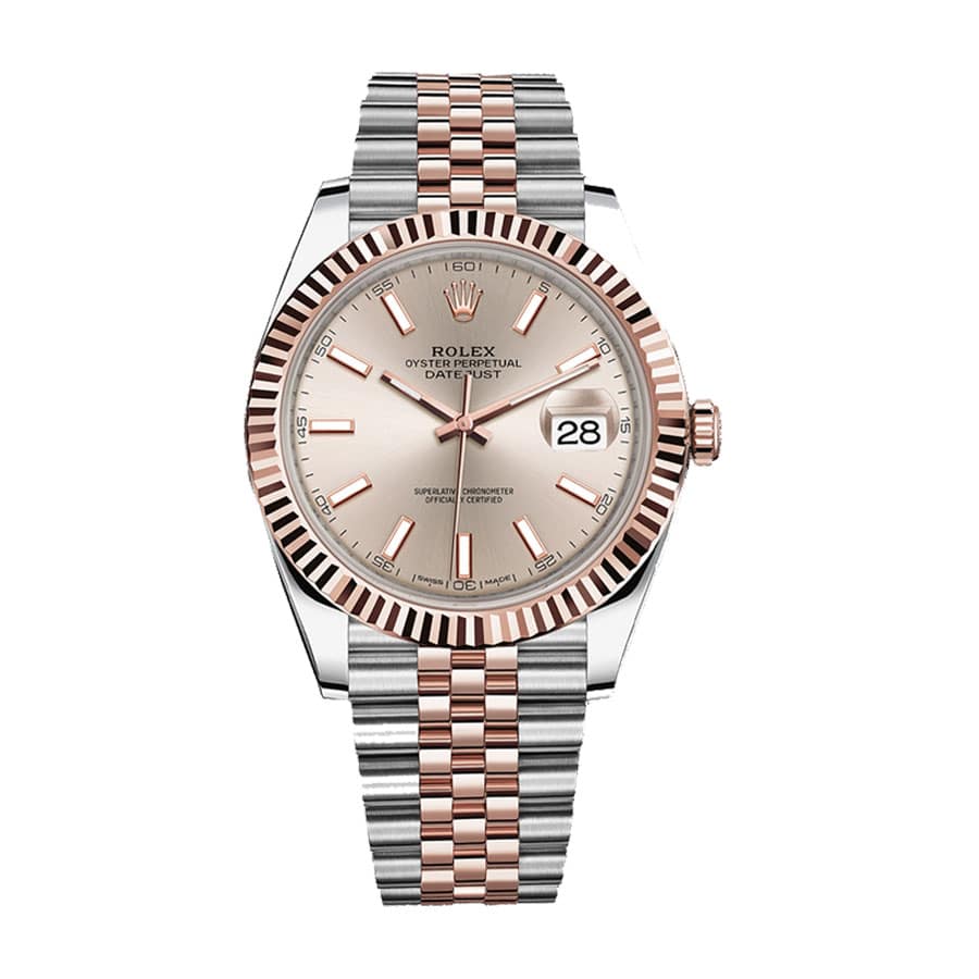 rolex-datejust-41mm-126331-sundust-rose-gold-jubilee-gold-dial-1 Rolex Datejust 126331-0010 "Sundust" Precision Replica Edition - Image 1