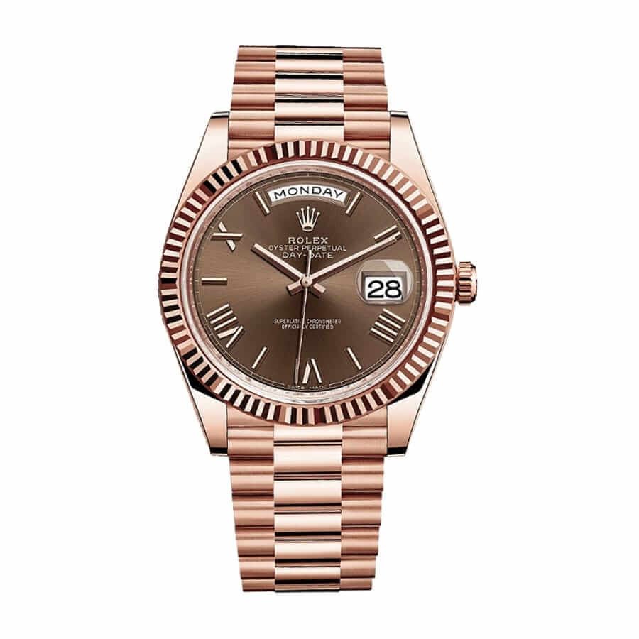 rolex-day-date-228235 Rolex Day-Date 118139 "Chocolate Dial" Near Original Replica - Image 1