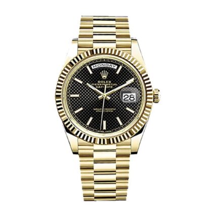 Rolex Day-Date 228398TBR "Black Dial" Replica