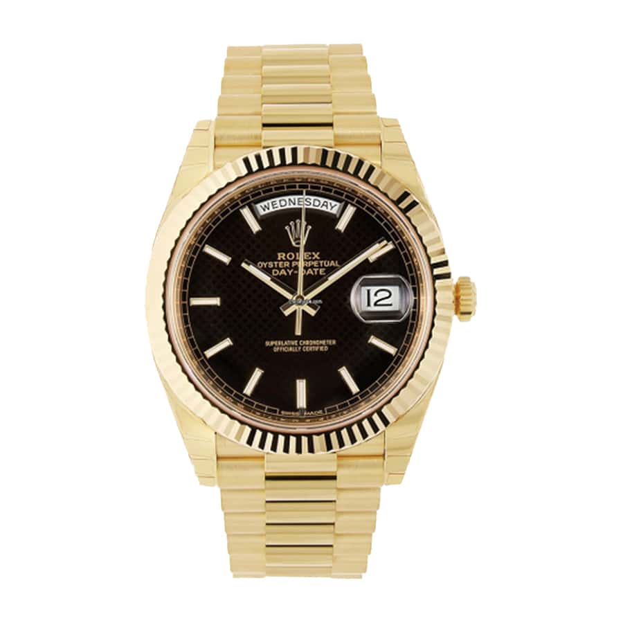 rolex-day-date-40mm-228235 Rolex Day-Date 228235-0002 "Black Dial" Precision Replica Edition - Image 1