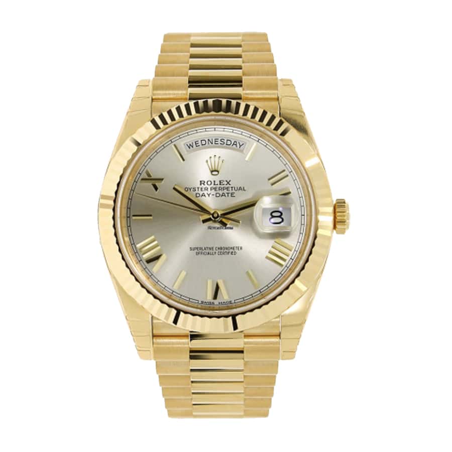 rolex-day-date-40mm-228238-2 Rolex Day-Date 228238-0042 "Gold Roman Dial" Ultimate Clone Quality - Image 1