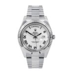 Rolex Day-Date II 218239 "White Dial" Perfect Clone Quality