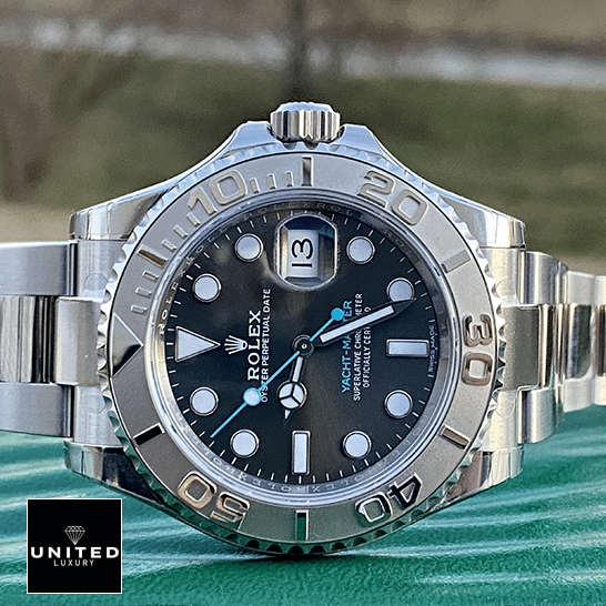 Rolex Yacht-Master 116622 Rhodium Supreme Replica Edition rolex yacht master 116622 0003 replica Rolex 116622-0003 Yacht Master Grey Dial Replica on the rolex box