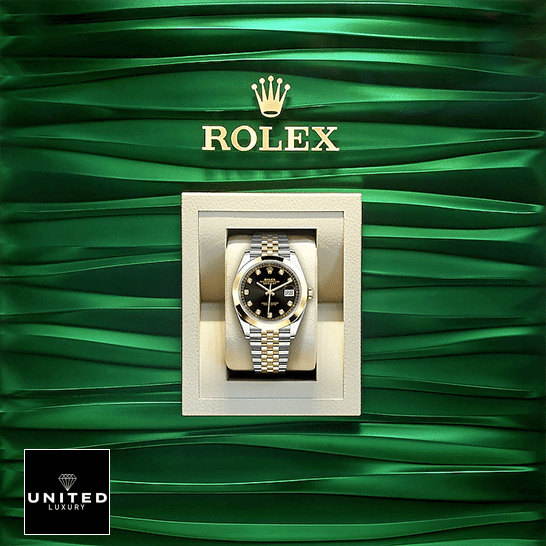 Rolex Datejust 126303BKDJ Near Original Replica Rolex Datejust Black Diamond Dial 126303BKDJ Jubilee Replica in the box