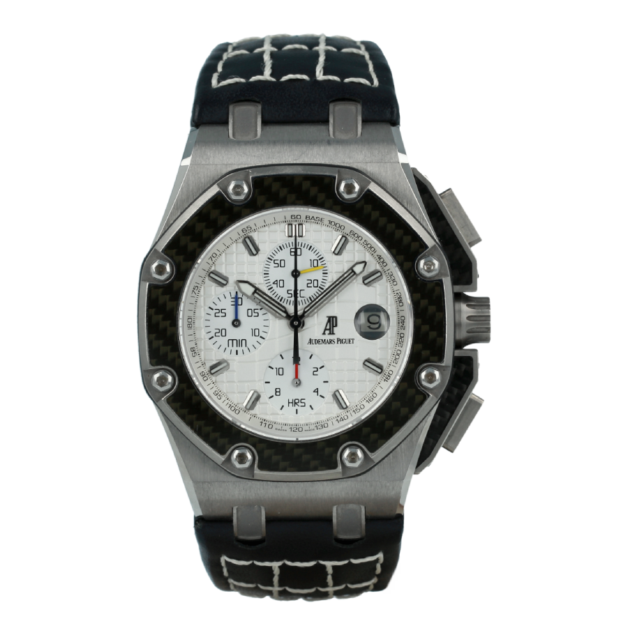 Royal-Oak-White-Dial-Replica-4 Audemars Piguet Royal Oak Offshore 26030IO.OO.D001IN.01 "White Dial" Exclusive Clone Edition - Image 1