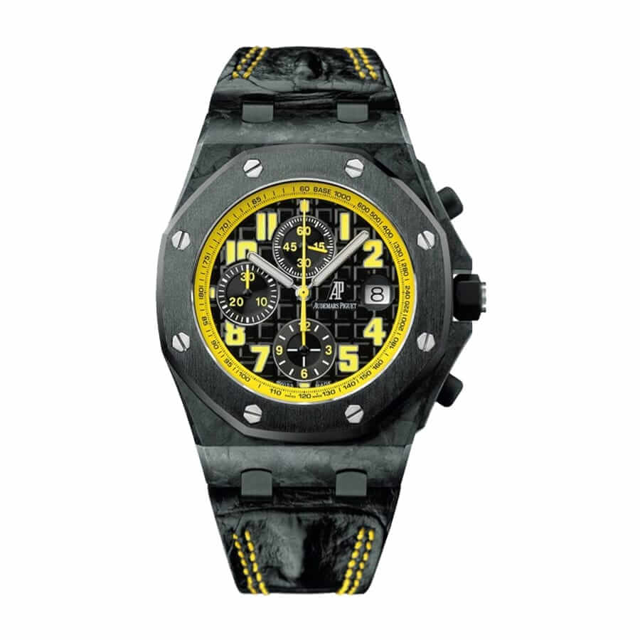 audemars-piguet-royal-oak-offshore-bumble-bee Audemars Piguet Royal Oak Offshore 26176FO.OO.D101CR.02 "Bumblebee" Premium Copy 1:1 - Image 1
