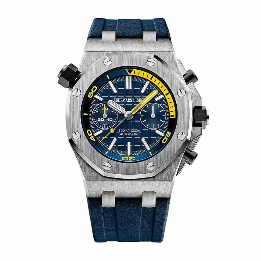 audemars-piguet-royal-oak-offshore-diver-2 Audemars Piguet Royal Oak Offshore 26703ST.OO.A027CA.01 "Diver Chronograph" Exact Replica 1:1 - Image 1