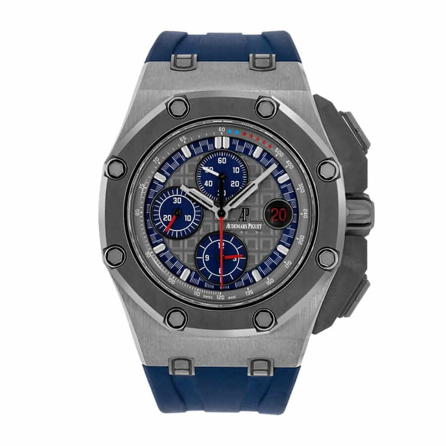 audemars-piguet-royal-oak-offshore-michael-schumacher-platinum Audemars Piguet Royal Oak Offshore 26568PM.OO.A021CA.01 "Michael Schumacher" 1:1 Clone Edition - Image 1