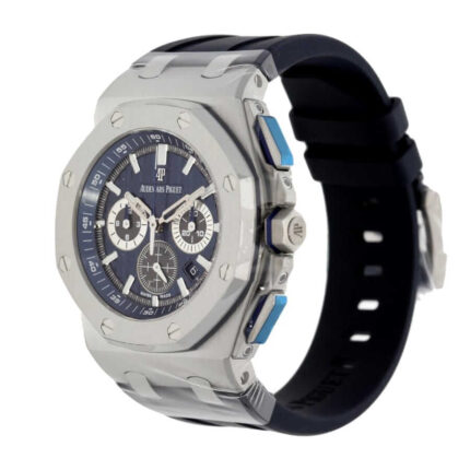 New Arrivals audemars piguet royal oak offshore novelty chronograph 2017 platinum blue 2680ti oo a027ca 01 replica