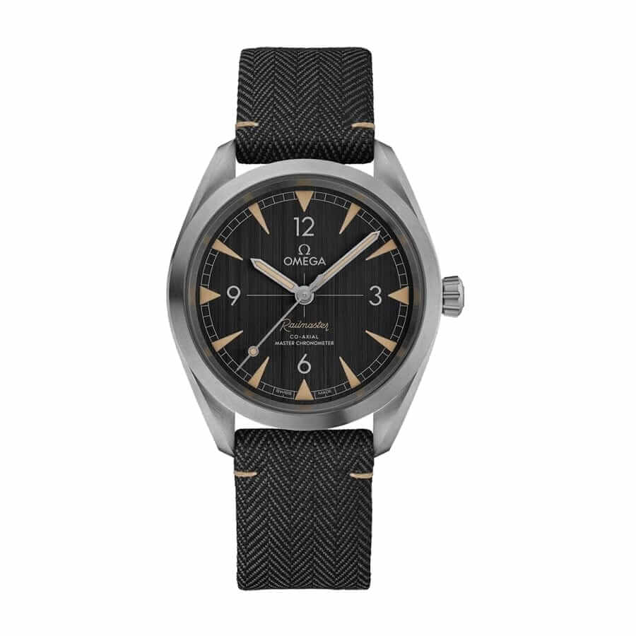 omega-seamaster-railmaster-steel-220-12-40-20-01-001 Omega Railmaster Co-Axial Master Chronometer Black Dial 220.12.40.20.01.001 Detailed Replica - Image 1
