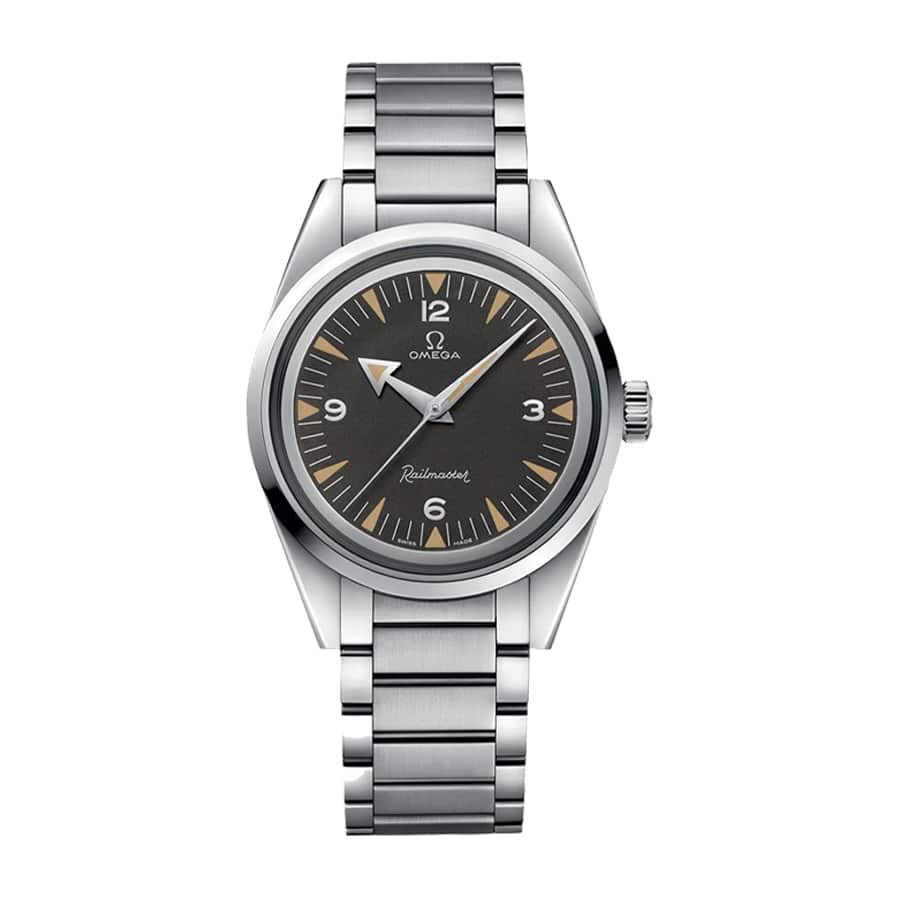 omega-seamaster-railmaster-trilogy-57-limited-edition-steel-220-10-38-20-01-002 Omega Seamaster Railmaster Steel 220.10.38.20.01.002 Masterpiece Replica - Image 1