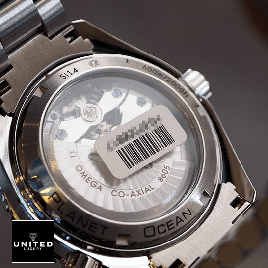 Omega Seamaster Planet Ocean Co-Axial 232.30.44.22.01.001 "Deep Black" Deluxe Replica Edition omega seamasterplanetocean 232.30.44.22.01.001 replica case 1 Omega Seamaster Planet Ocean 232.30.44.22.01.001 Replica steel case