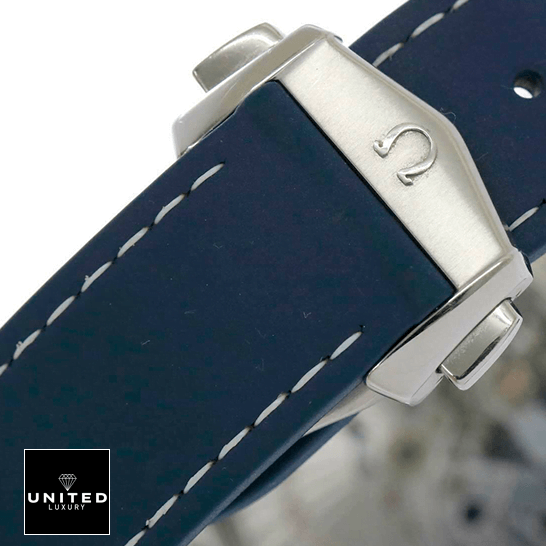 Omega Seamaster Planet Ocean Co-Axial Master Chronometer Chronograph 232.30.44.22.03.001 Perfect Clone Edition omega seamaster planet ocean steel 232 32 44 22 03 001 blue dial bracelet Omega Blue Rubber Bracelet Stainless Steel Clasp Replica