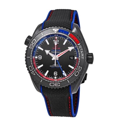 New Arrivals omega seamaster planet ocean 600m co axial master ceramic 215 92 46 22 01 004 black dial replica