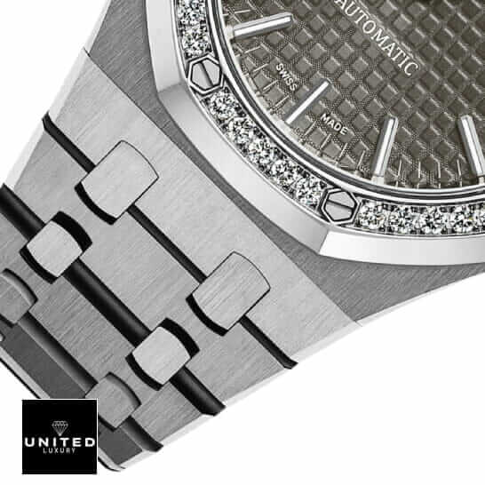 Audemars Piguet Royal Oak "Selfwinding" 15451ST.ZZ.1256ST.02 Premium Copy 1:1 ap selfwinding replica left Audemars Piguet Royal Oak 15451ST.ZZ.1256ST.02 Stainless Steel Bracelet Replica