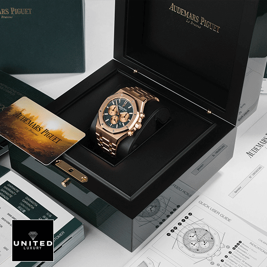 Audemars Piguet Royal Oak 26331OR.OO.1220OR.01 Premium Super Clone audemars piguet royal oak Audemars Piguet Royal Oak Blue Dial Replica in the ap box