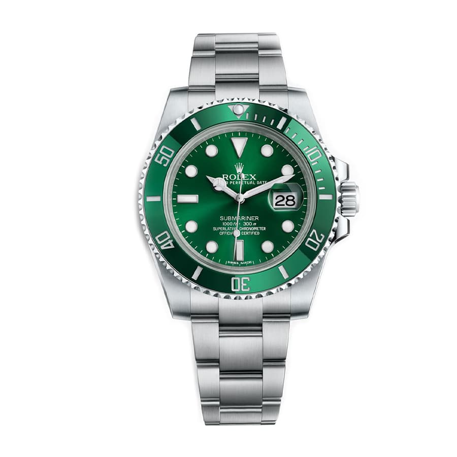rolex-submariner-hulk-116610lv-green-dial-replica Rolex Submariner Date 116610LV "Hulk" Luxury Clone Quality - Image 1
