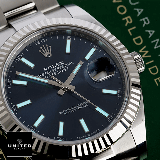 Rolex Datejust 126334 Super Accurate Clone Rolex Datejust 126334 Steel Blue Luminous Dial Replica