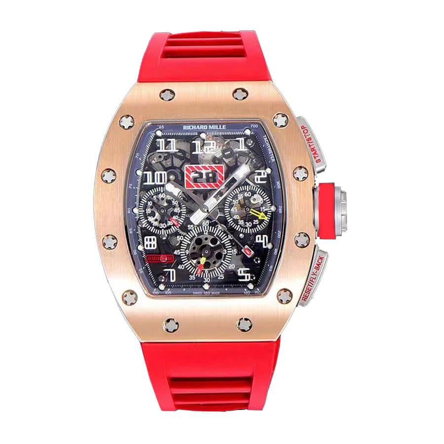 richard-mille-rm011-red-demon-in-rose-gold-and-titanium-replica-2 Richard Mille RM 011 "Red Demon" Premium Super Clone - Image 1