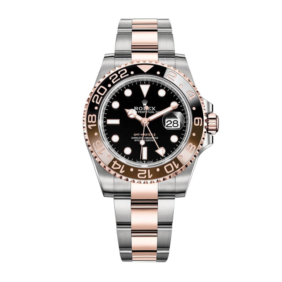 rolex-gmt-master-ii-black-dial-126711chnr-brown-black-replica Rolex GMT-Master II 126711CHNR "Root Beer" Deluxe Copy Quality - Image 1