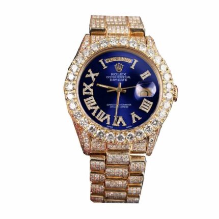 Rolex Day-Date 18038 "Iced Out" High Fidelity Replica