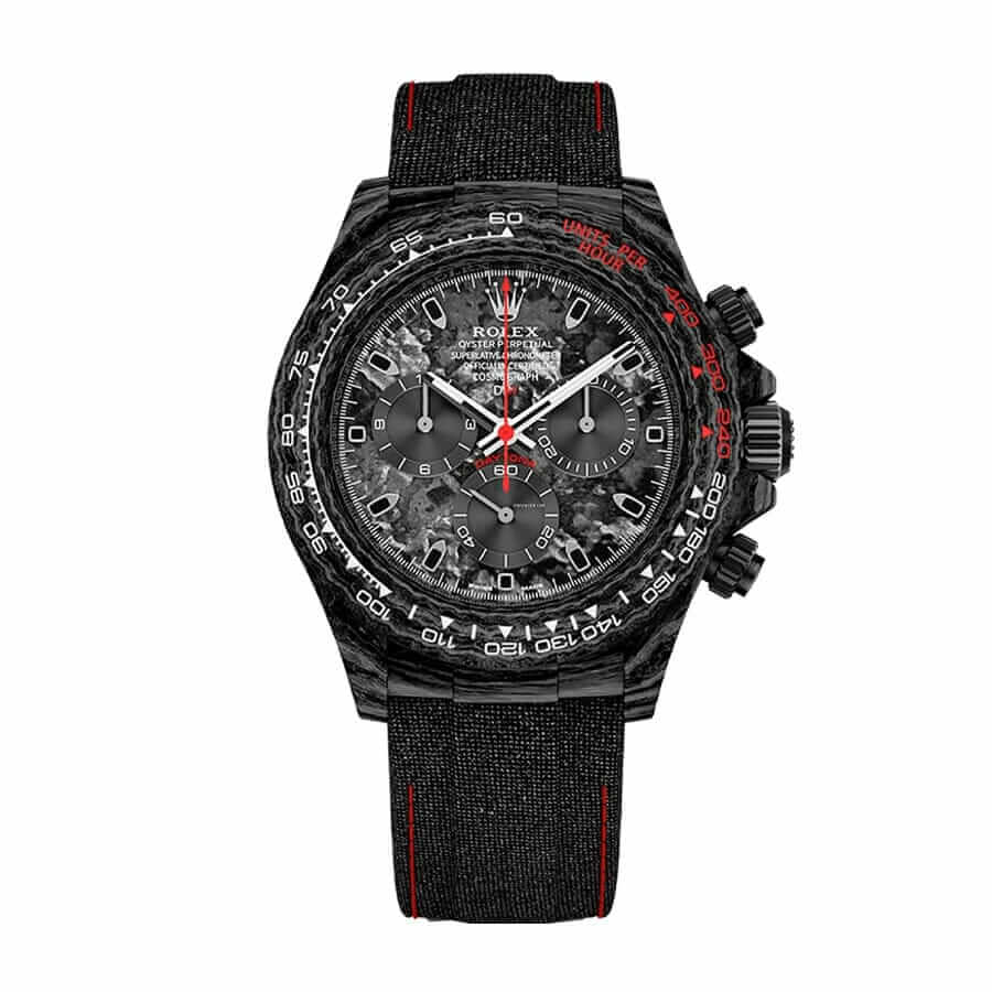 rolex-daytona-carbon-speedster-red-after-market-116503-ntpt-red-replica Rolex Cosmograph Daytona 116503-NTPT-RED "NTPT Carbon Speedster" Top Tier Replica Edition - Image 1