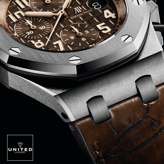 Audemars Piguet Royal Oak Offshore 26470OR "Havana" 1:1 Clone Edition audemars piguet 26470ST.OO .A820CR.01 royal oak offshore havana chronograph replica brown unitedluxurynet 1 audemars_piguet_26470ST.OO_.A820CR.01_royal_oak_offshore_havana_chronograph_replica_brown_unitedluxurynet