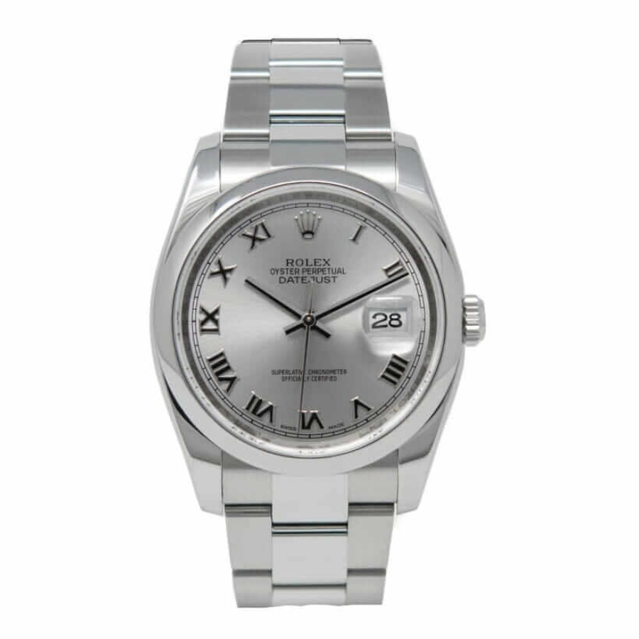 Rolex-Perpetual-116200-Replica Rolex Datejust 116200 "Black Dial" Super Clone Quality - Image 1
