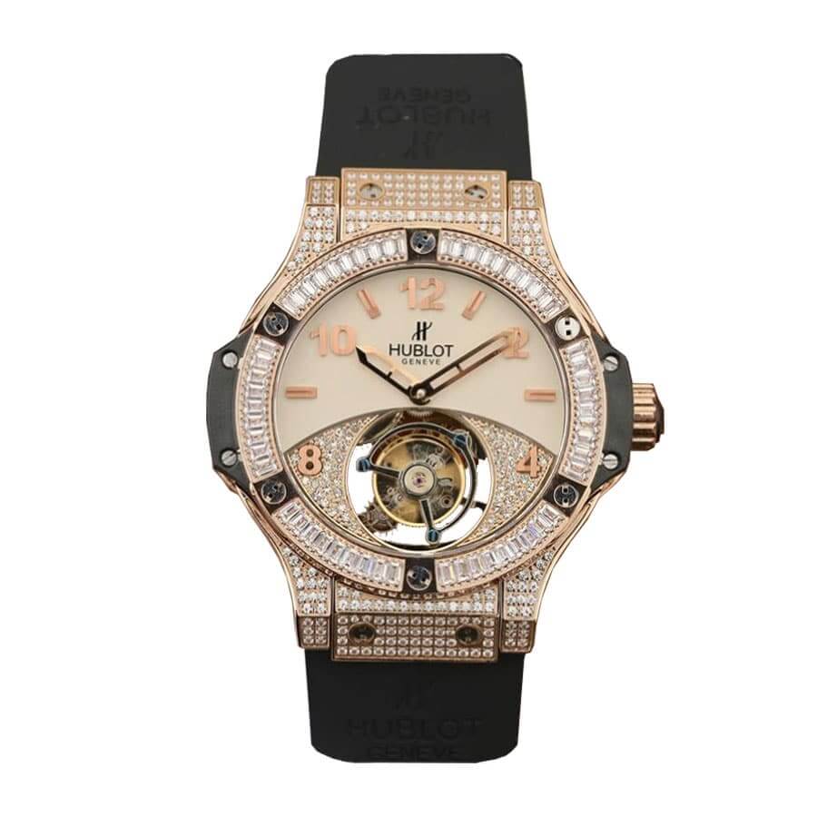 hublot-classic-fusion-tourbillon-best-edition-with-diamond-rose-gold-replica Hublot Big Bang Unico 345.SE.2010.LR.1704 "Gold & Diamond" Super Clone Detailed Replica - Image 1