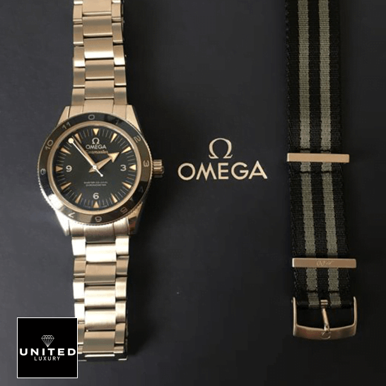 Omega Seamaster 233.32.41.21.01.001 "Spectre" Limited Edition Near Original Replica omega seamaster 30 spectre stainless steel 233.32.41.21 Omega Seamaster Stainless Steel Black Dial Replica on the box