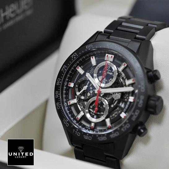 TAG Heuer Carrera 01 CAR2090.BH0729 "Black Skeleton" Top Grade Clone 1:1 Tag Heuer Carrera Calibre Heuer 01 cAR2090.BH0729 Replica in the box