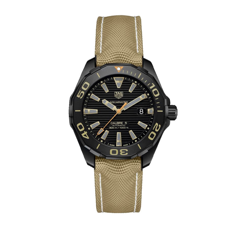 tag-heuer-aquaracer-calibre-5-way208c-fc6383-replica TAG Heuer Aquaracer WAY208C.FC6383 "Black Dial" 1:1 Master Replica - Image 1