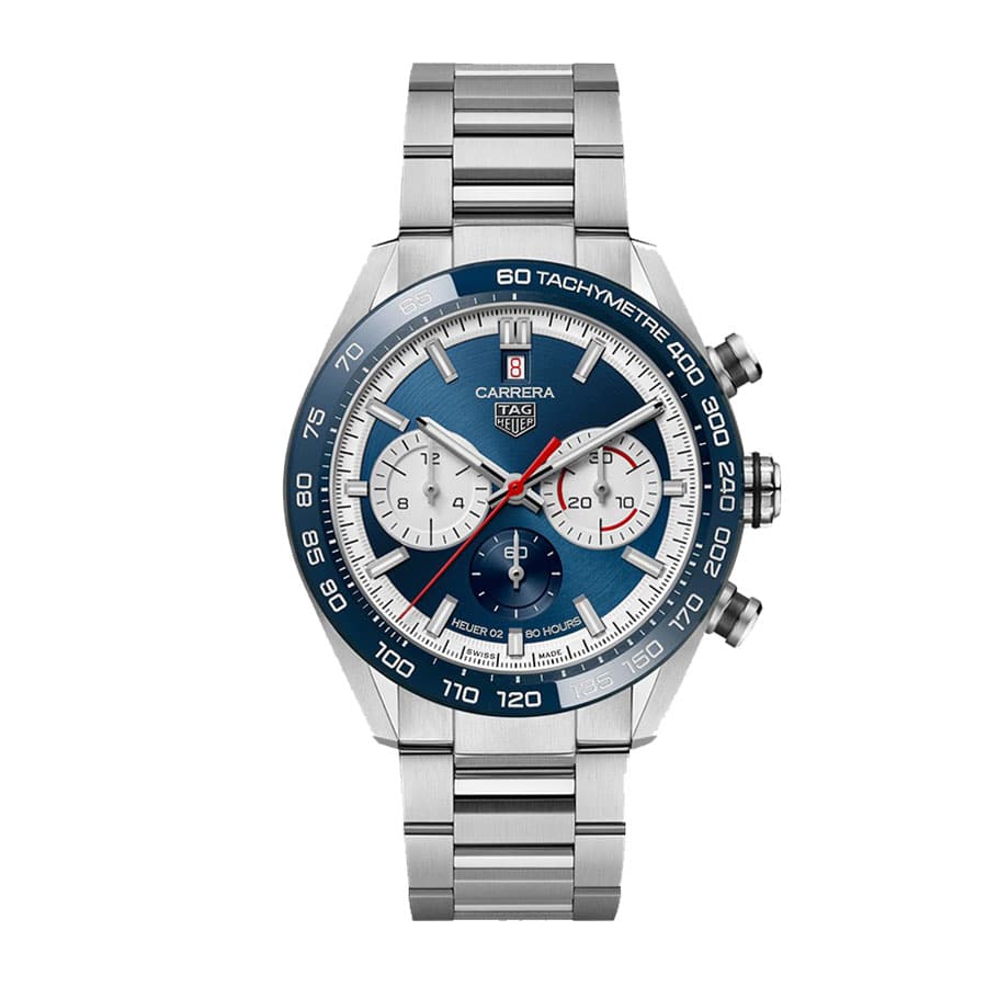 tag-heuer-carrera-automatic-chronograph-cbn2a1e-ba0643-replica TAG Heuer Carrera Chronograph CBG2016.BA0616 "Blue Dial" High-End Clone Quality - Image 1