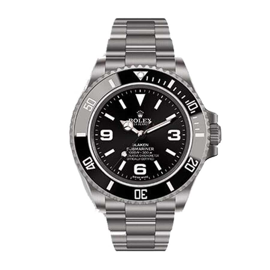 rolex-blaken-submariner-black-dial-6190-box-replica Rolex Submariner 6190 Blaken "Black Dial" Mirror Clone Quality - Image 1