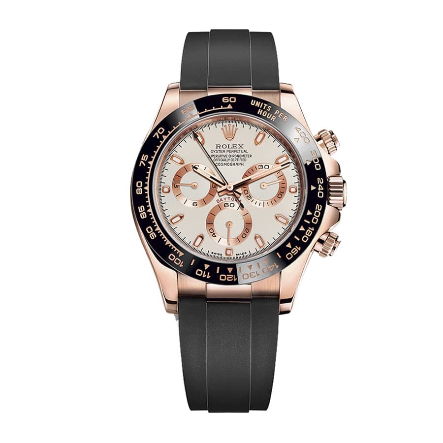 rolex-cosmograph-daytona-everose-gold-ivory-dial-116515ln-replica Rolex Cosmograph Daytona 116515LN "Ivory Dial" Next Level Replica - Image 1