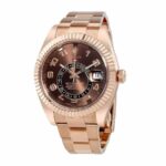 Rolex Sky-Dweller 326935 "Rose Gold Chocolate Dial" Authentic Super Replica - Image 2