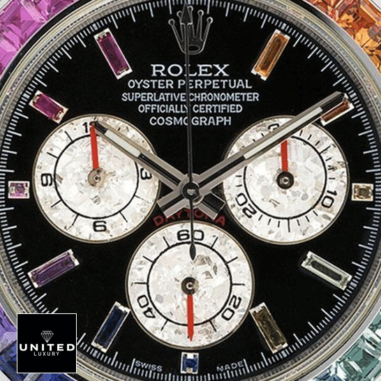 Rolex Cosmograph Daytona 116599RBOW "Black Diamond" Exclusive Clone Edition Rolex Daytona Black Diamond Dial with Diamonds 116599RBOW Replica